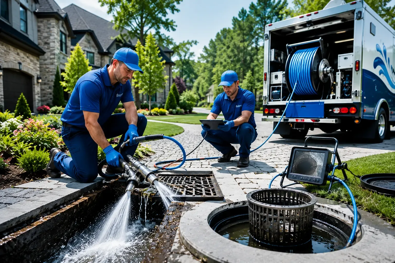 Local outdoor drain cleaning professionals in Brinktown, MO