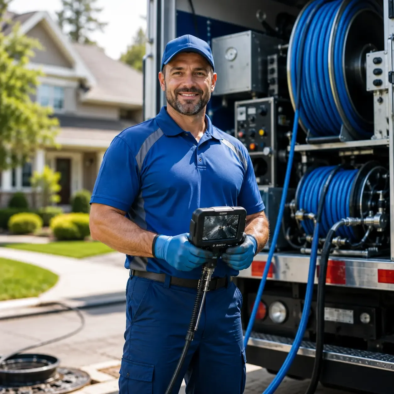 Local outdoor drain cleaning specialists in Brinktown, MO